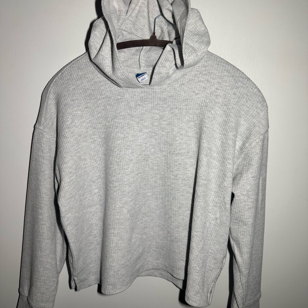 Old Navy Heather Gray Hoodie - Size‎ XL (14-16)